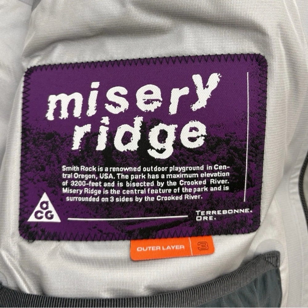 Nike ACG Misery Ridge Storm-FIT ADV Jacket - Mens Size Medium - FV8641-297 New - Picture 4 of 5